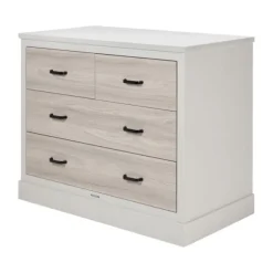 Kidsmill Newport Commode Incl. Zwarte Grepen - Oatmeal / Eiken