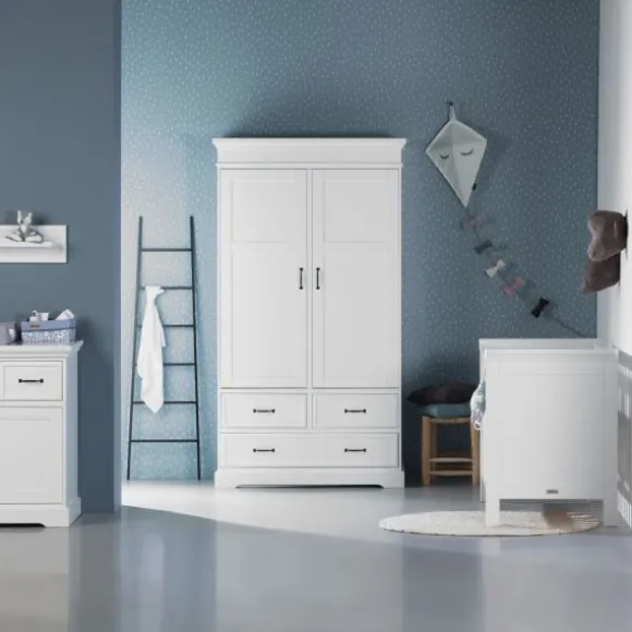 Kidsmill Savigno Kledingkast 2-Deurs Wit Zonder Kruis