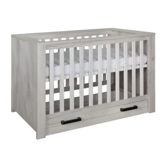 Kidsmill Sem Nautic Babykamer Grijs | Bed 60 x 120 cm + Commode