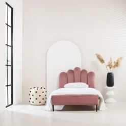 Kidsmill Shell Tender+ Bed Salmon 90 x 200 cm