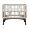 Kidsmill Sixties Babybed Oatmeal / Walnoot 60 x 120 cm