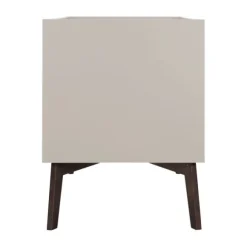 Kidsmill Sixties Babybed Oatmeal / Walnoot 70 x 140 cm