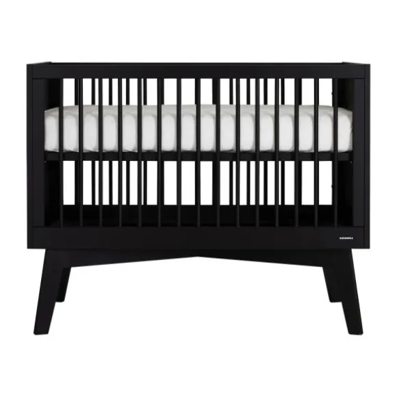 Kidsmill Sixties Babybed Zwart Mat 60 x 120 cm