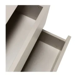 Kidsmill Sixties Babykamer Oatmeal / Walnoot | Commode + Kast 2-Deurs