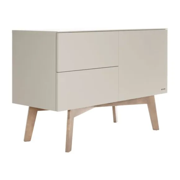 Kidsmill Sixties Commode - Oatmeal / Eiken