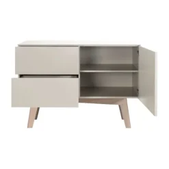 Kidsmill Sixties Commode - Oatmeal / Eiken