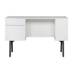 Kidsmill Sixties Kinderkamer Wit Mat / Walnoot | Bed 90 x 200 cm + Kast 2-Deurs