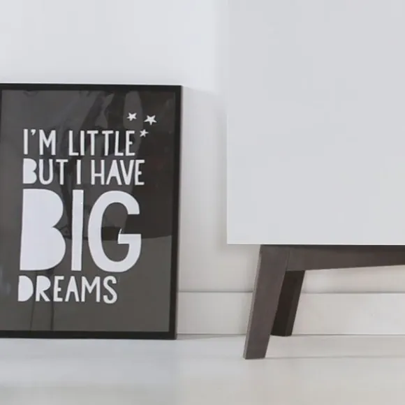 Kidsmill Sixties Kledingkast 3-deurs Wit Mat / Walnoot