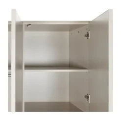 Kidsmill Sixties Kledingkast 3-deurs Oatmeal / Walnoot