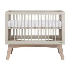 Kidsmill Sixties Ledikant 60 x 120 cm - Oatmeal / Eiken