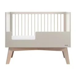 Kidsmill Sixties Ledikant 60 x 120 cm - Oatmeal / Eiken