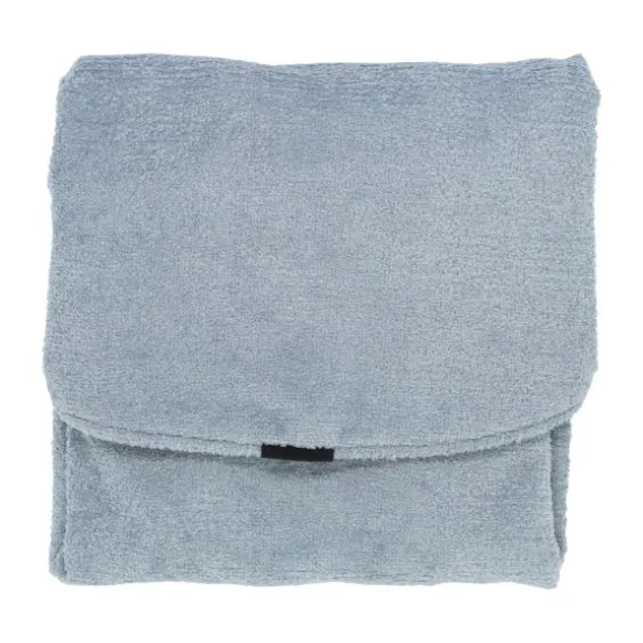 Kidsmill Soft Elegance II Boxmatras Hoes Rond Ø 90 cm - Iceblue