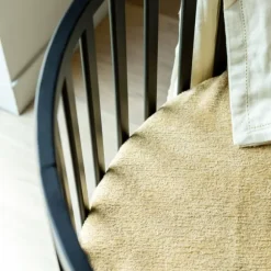 Kidsmill Soft Elegance II Boxmatras Hoes Rond Ø 90 cm - Iceblue