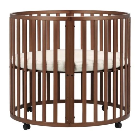 Kidsmill Soft Elegance II Boxmatras Hoes Rond Ø 90 cm - Iceblue