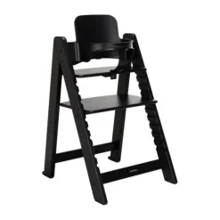 Kidsmill Up! Kinderstoel incl. Kunststof Babyset - Mat Zwart