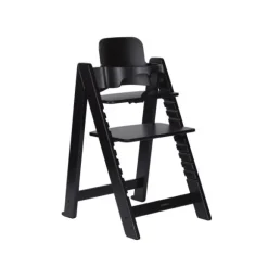 Kidsmill Up! Kinderstoel incl. Kunststof Babyset - Mat Zwart