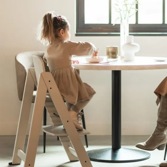 Kidsmill Up! Kinderstoel incl. Babyset + Newbornset - Oatmeal