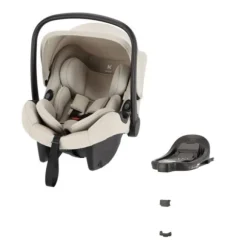 Kidsriver Autostoel - Curve - Clay - 40-87 cm | Kidsriver Isofix Base - Curve
