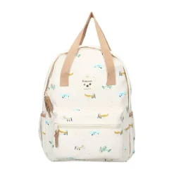 Kidzroom Lille Small Talk Rugzak - Beige