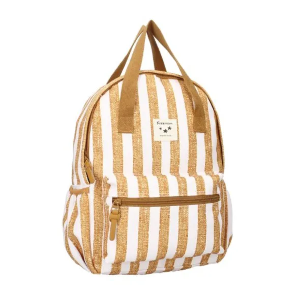 Kidzroom Lille Stripe Frenzy Rugzak - Brown