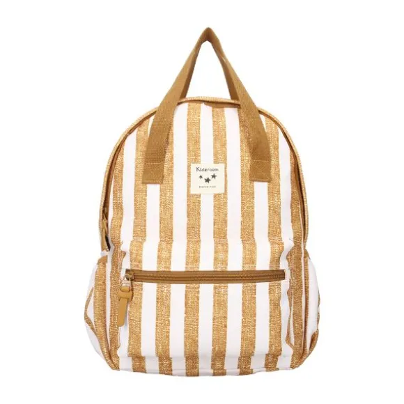 Kidzroom Lille Stripe Frenzy Rugzak - Brown