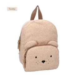 Kidzroom Rugzak - Pisa Comfort Friends - Teddy - Brown