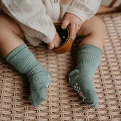KipKep Anti-slip Blijf-Sokken - 18-24 Maanden - Grey