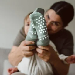 KipKep Anti-slip Blijf-Sokken - 18-24 Maanden - Grey