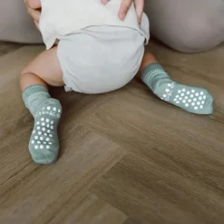 KipKep Anti-slip Blijf-Sokken - 18-24 Maanden - Grey