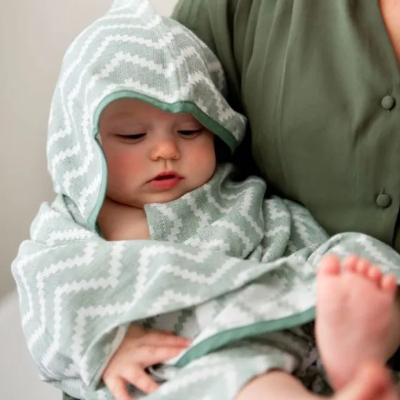 KipKep Blenker Badcape Calming Green