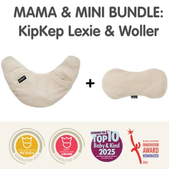 KipKep Warmtekussen Set - Mama & Mini Bundel - Lexie + Woller Regular