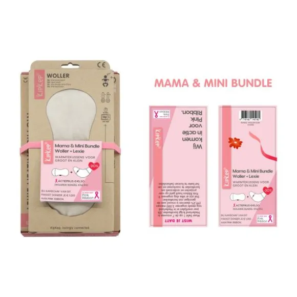 KipKep Warmtekussen Set - Mama & Mini Bundel - Lexie + Woller Regular