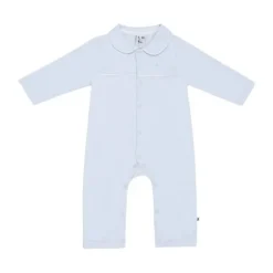 Klein Baby Jumpsuit Zonder Voetjes - Maat 50 - Baby Blue