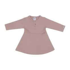 Klein Baby Jurk Rib - maat 50 - Fawn