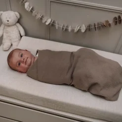 Koeka Aankleedkussenhoes - Rivoli - Stone - 45x73 cm