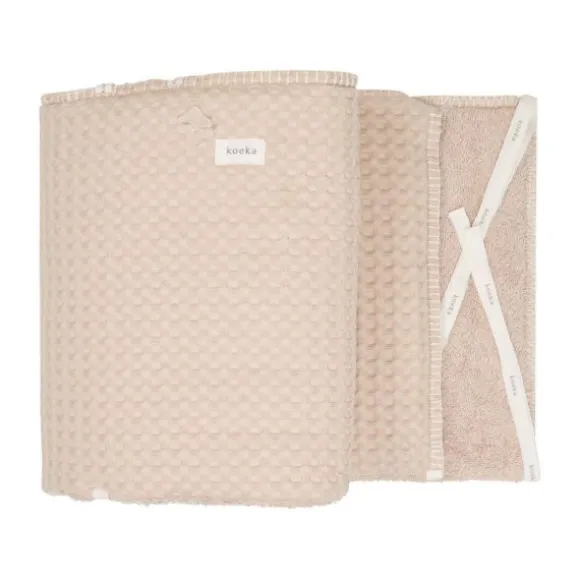 Koeka Amsterdam Bed / Boxbumper Wafel Sand