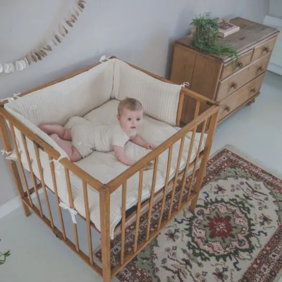 Koeka Amsterdam Bed / Boxbumper Wafel Sand