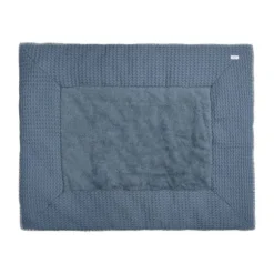 Koeka Amsterdam Wafel Boxkleed - Maat 75 x 95 - Bluestone/Natural