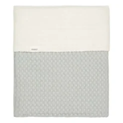 Koeka Amsterdam Wafel Ledikantdeken - Cotton Fleece - Natural