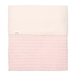 Koeka Amsterdam Wafel Ledikantdeken - Maat 100 x 150 - Cotton Fleece - Candy