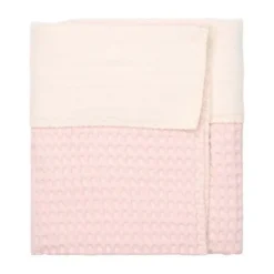 Koeka Amsterdam Wafel Ledikantdeken - Maat 100 x 150 - Cotton Fleece - Candy