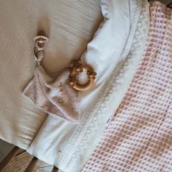 Koeka Amsterdam Wafel Ledikantdeken - Maat 100 x 150 - Cotton Fleece - Candy