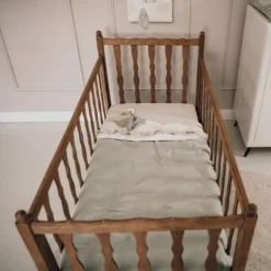 Koeka Faro Ledikantdeken - Teddy - Sage