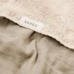 Koeka Faro Wiegdeken - Teddy - Caffe
