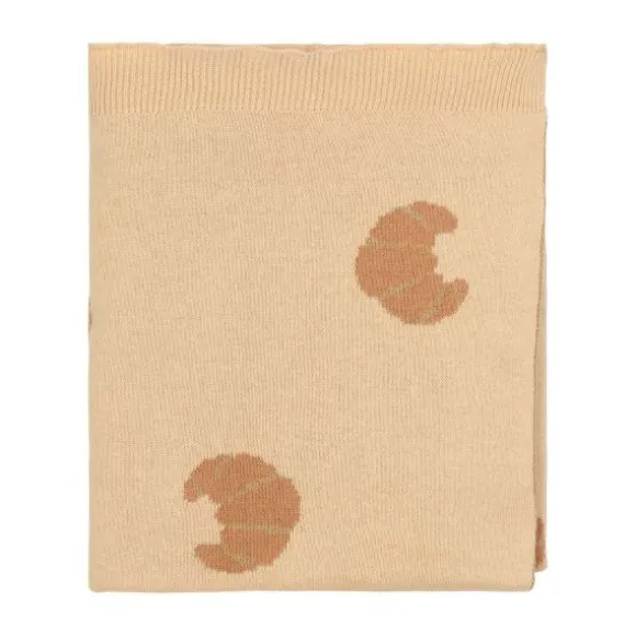 Koeka Ledikantdeken - You Bake Me Happy - 100 x 150 cm - Sand