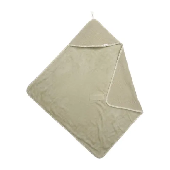 Koeka Malaga Omslagdoek - Maat 100 x 100 - Terry - Sage