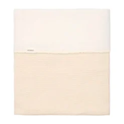 Koeka Malaga Wiegdeken - Maat 100 x 75 - Cotton Fleece - Warm White