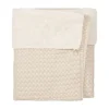 Koeka Oslo Ledikantdeken Wafel / Teddy Sand / Pebble