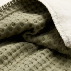 Koeka Oslo Ledikantdeken Wafel / Teddy Sand / Pebble