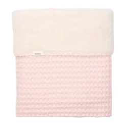 Koeka Oslo Ledikantdeken - Maat 100 x 150 - Wafel/Teddy - Candy
